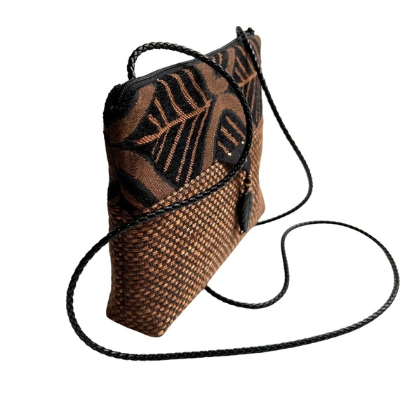 Vintage L. O'Neill Design Mini Tapestry  Crossbody Bag EUC - Picture 2 of 10